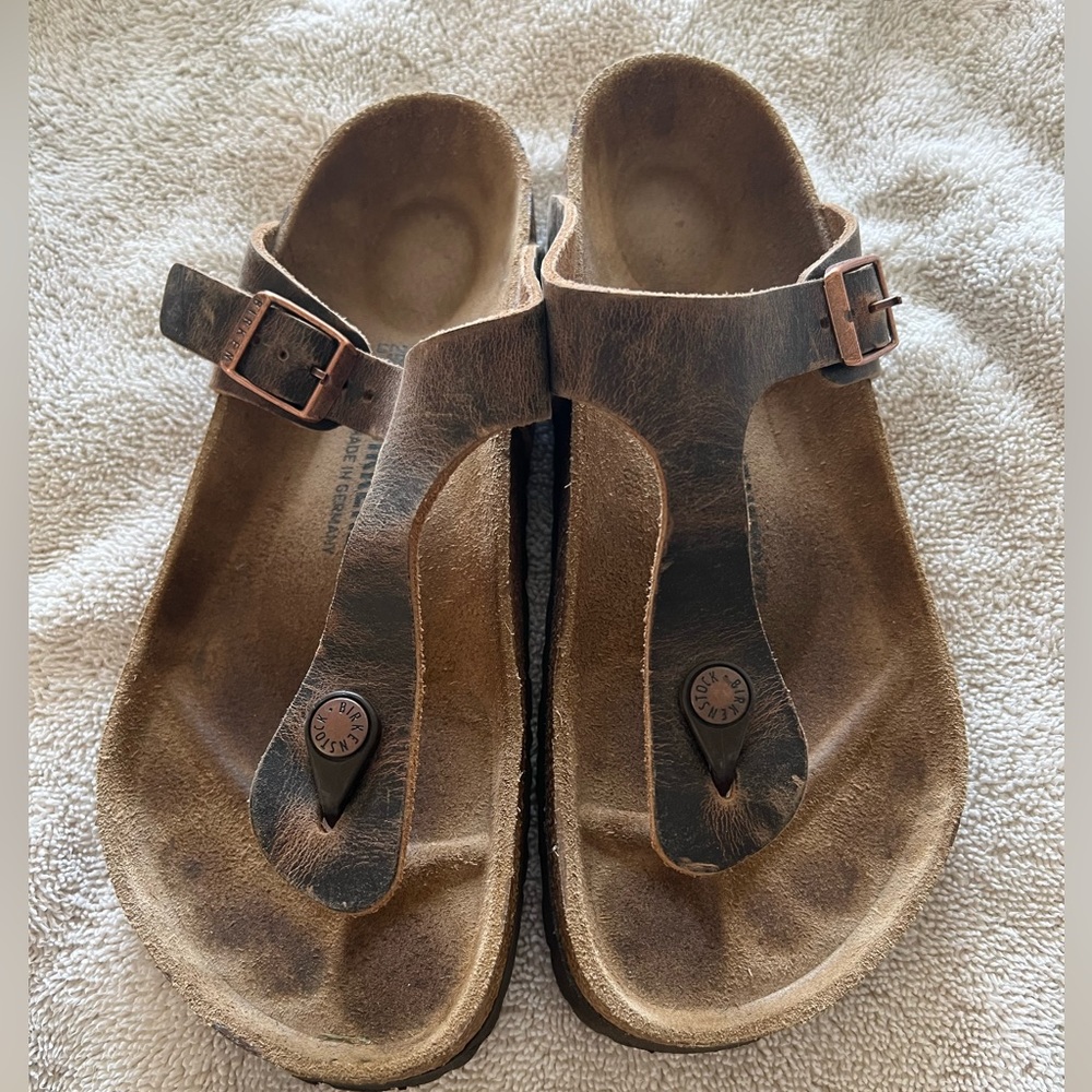 Birkenstock Gizeh Oiled Leather